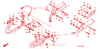 SILENCIEUX D'ECHAPPEMENT pour Honda PAN EUROPEAN 1300 ABS de 2009