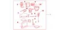 SUPPORT GPS pour Honda PAN EUROPEAN 1300 ABS de 2009