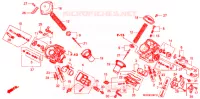 CARBURATEUR (PIECES CONSTITUTIVES) pour Honda BLACK WIDOW 750 de 2002