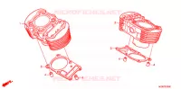 CYLINDRE pour Honda VT 750 S de 2011