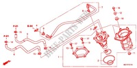 POMPE A ESSENCE pour Honda VT 750 S BLEUE de 2011