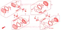 CLIGNOTANT pour Honda TRANSALP 700 de 2010