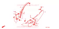 COUVERCLES LATERAUX pour Honda TRANSALP 700 de 2010