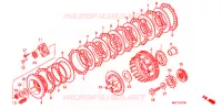 EMBRAYAGE pour Honda TRANSALP 700 de 2010