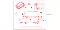 TOP CASE 45L pour Honda TRANSALP 700 ABS de 2010