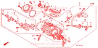 CORPS DE PAPILLON pour Honda TRANSALP 700 ABS de 2010