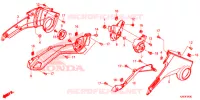 COUVERCLES LATERAUX pour Honda MSX 125 de 2013