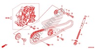 CHAINE DE DISTRIBUTION   TENDEUR pour Honda MSX 125 de 2013