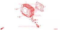 CYLINDRE pour Honda MSX 125 de 2013