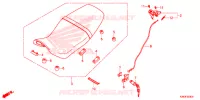 SELLE pour Honda MSX 125 de 2013