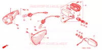 CLIGNOTANT pour Honda XL 1000 VARADERO de 2003