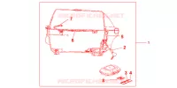 TOP CASE 45L pour Honda XL 1000 VARADERO de 2003