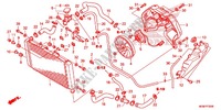 RADIATEUR pour Honda CB 600 F HORNET ABS 34HP de 2013