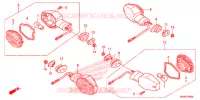 CLIGNOTANT pour Honda CB 600 F HORNET ABS de 2013