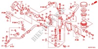 MAITRE CYLINDRE DE FREIN ARRIERE (CBR1000RA/SA) pour Honda CBR 1000 RR ABS RED de 2012