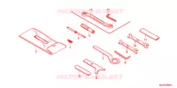 OUTIL pour Honda CBR 1000 RR ABS RED de 2012