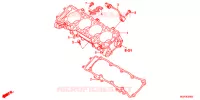 CYLINDRE pour Honda CBR 1000 RR FIREBLADE ABS VERMELHO de 2012