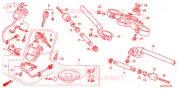 GUIDON   TE DE FOURCHE (CBR1000RRC/D/RAC/D) pour Honda CBR 1000 RR FIREBLADE ABS VERMELHO de 2012