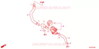 VALVE DE COMMANDE D'INJECTION D'AIR pour Honda CBR 1000 RR FIREBLADE ABS VERMELHO de 2012