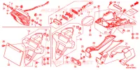 FEU ARRIERE pour Honda CBR 1000 RR FIREBLADE NOIRE de 2014