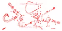 LEVIER DE GUIDON   CABLE   COMMODO pour Honda CBR 1000 RR FIREBLADE ABS de 2009