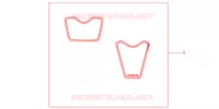 KIT STICKER RACING pour Honda CBR 1000 RR ABS de 2009