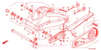 BRAS OSCILLANT pour Honda CBR 1000 RR ABS de 2009