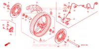 ROUE AVANT pour Honda CBR 1000 RR ABS de 2009
