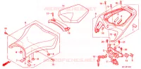 SELLE pour Honda CBR 1000 RR ABS de 2009