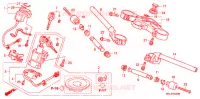 GUIDON   TE DE FOURCHE pour Honda CBR 1000 RR ABS de 2009