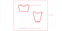 KIT STICKER RACING pour Honda CBR 1000 RR ABS de 2009