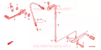PEDALE pour Honda CBR 1000 RR ABS de 2009