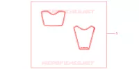 RACING STICKERS pour Honda CBR 1000 RR ABS de 2009
