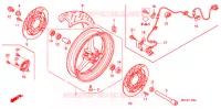 ROUE AVANT pour Honda CBR 1000 RR ABS de 2009