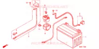 BATTERIE pour Honda CB 500 de 2000