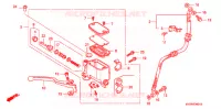 MAITRE CYLINDRE DE FREIN AVANT (2) pour Honda CB 500 de 2000