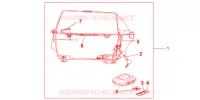 TOP CASE 45L pour Honda CB 500 de 2000