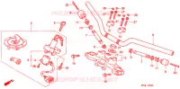 GUIDON   TE DE FOURCHE (1) pour Honda CB 500 de 2000
