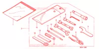 OUTIL pour Honda CB 500 de 2000
