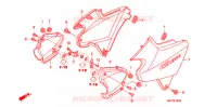 COUVERCLES LATERAUX pour Honda CB 1300 S FAIRING de 2009