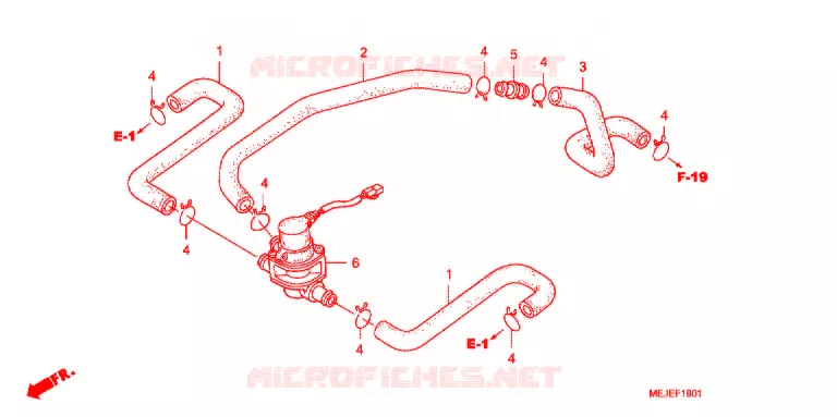 COMMANDE INJECTION D'AIR SOUPAPE Honda MOTO 1300 CB 2007  CB1300SA7