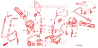 COMMODO   LEVIER   CABLE pour Honda CB 1300 ABS FAIRING de 2007