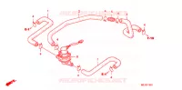 COMMANDE INJECTION D'AIR SOUPAPE pour Honda CB 1300 ABS, TETE DE FOURCHE de 2007