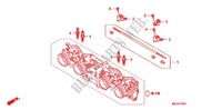CORPS DE PAPILLON (COMPOSANTS) pour Honda CB 1300 ABS, TETE DE FOURCHE de 2007
