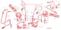 COMMODO   LEVIER   CABLE pour Honda CB 1300 ABS FAIRING de 2007
