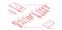 OUTIL pour Honda CB 1300 ABS FAIRING de 2007