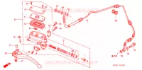 MAITRE CYLINDRE pour Honda CB 1300 ABS WHITE de 2005