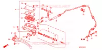 MAITRE CYLINDRE pour Honda CB 1300 SUPER FOUR ABS BLUE de 2007