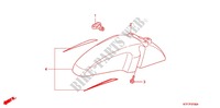 GARDE BOUE AVANT pour Honda SH 125 S TOP CASE de 2010