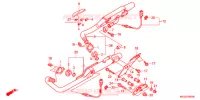 SILENCIEUX D'ECHAPPEMENT pour Honda SHADOW VT 750 Kumamoto factory de 2008